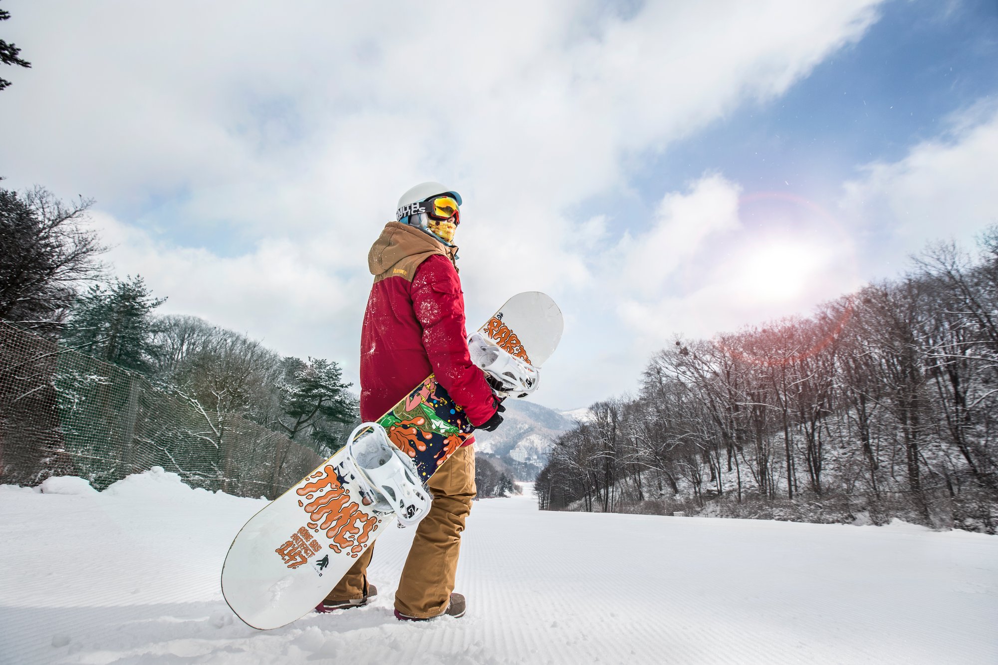 휘닉스 파크 스노우보드 라이딩_4