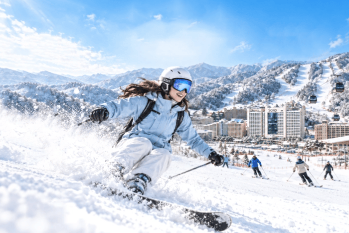 【韓國｜首爾】洪川大明 SONO VIVALDIPARK｜滑雪一日遊 image